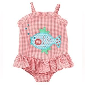 Bailey Boys Bubbly Blowfish swimsuit 6m